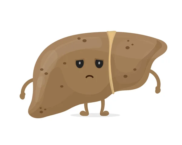 Hasta sağlıksız üzgün karaciğer hepatit a