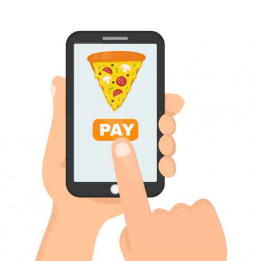 Telefon smartphone elinde tutan adam 