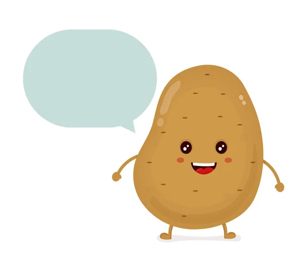 Smiling potato nude