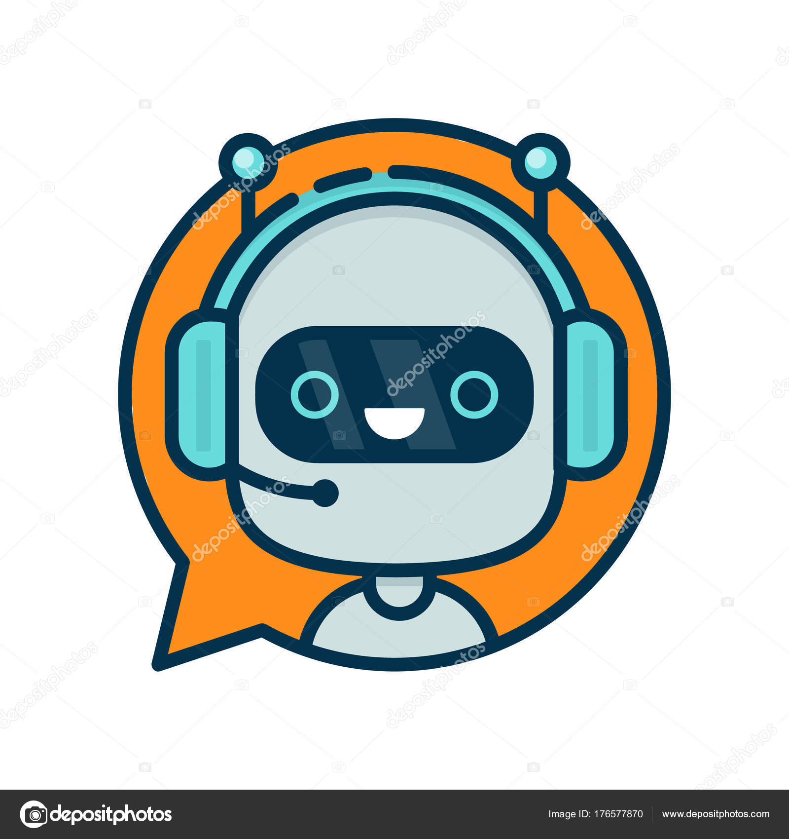 Online robot chat