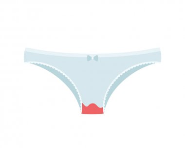 Külot kan lekesi. Vektör düz çizgi film 