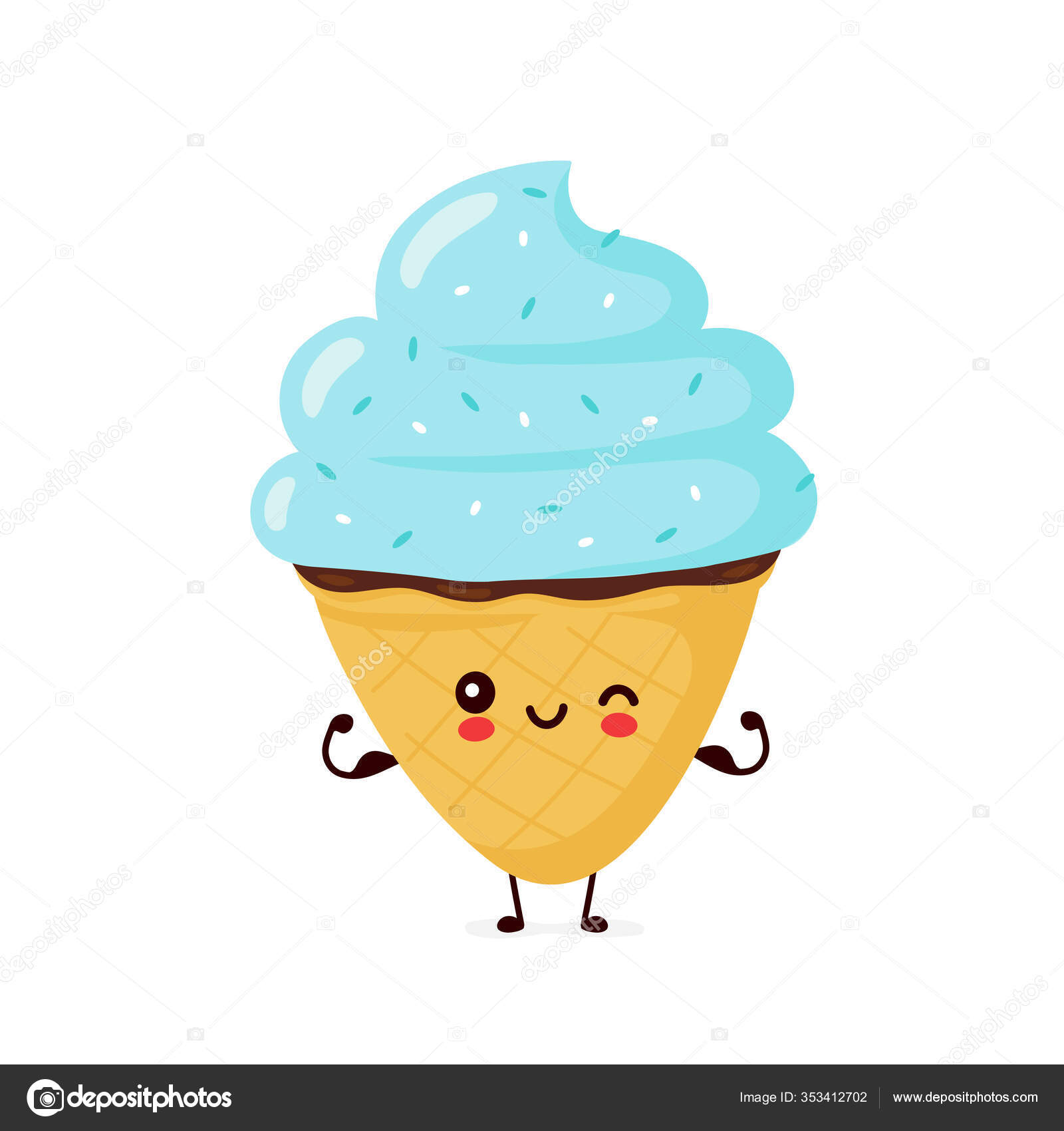 Un cono de helado de dibujos animados sonriente y feliz Imágenes Vectoriales, Gráfico Vectorial de Un cono de helado de dibujos animados sonriente y feliz | Depositphotos Un cono de helado de dibujos animados sonriente y feliz Imágenes Vectoriales, Gráfico Vectorial de Un cono de helado de dibujos animados sonriente y feliz | Depositphotos