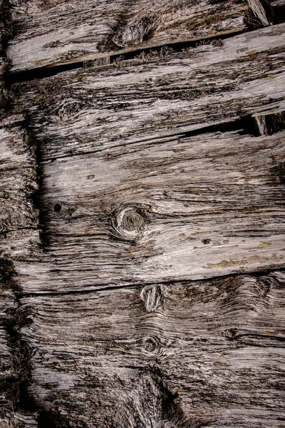 오래 된 윤기나는 나무 지붕 질감 과 빈티지 배경 표면 — 스톡 사진