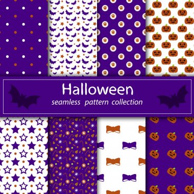 Vektör kesintisiz akışı boyama Halloween Tema