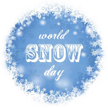 Gün kar. Noel tebrik kartı Merry Christmas yazı