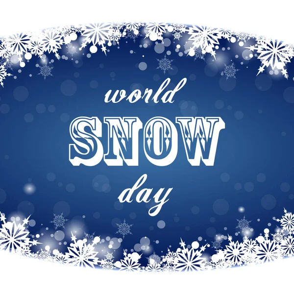 Gün kar. Noel tebrik kartı Merry Christmas yazı