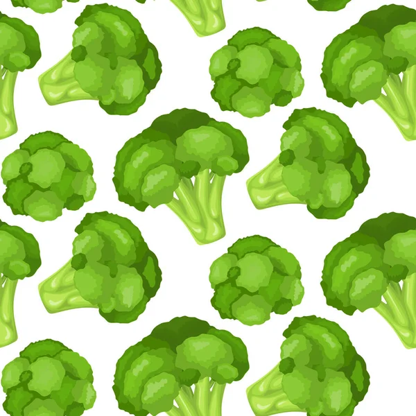 Vitaminas e minerais da cabeça de flor de brócolis. Infográficos sobre nutrientes no repolho de brócolis . — Vetor de Stock