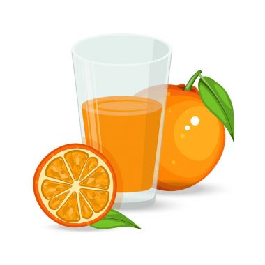 Doğal taze portakal suyu bir bardak. Portakal dilim, içmek için tüp. Sağlıklı organik gıda. Narenciye meyve.