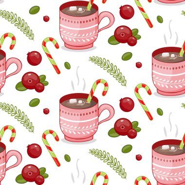 Beyaz arka planda Mutlu Noeller kupası. İçkili güzel kupa..