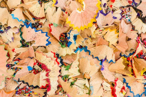 renkli kalemler talaş