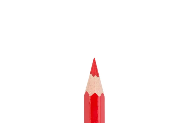 Um lápis vermelho Fotografias De Stock Royalty-Free