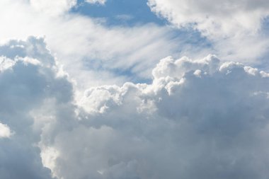 Bulutlar ile güzel gökyüzü doku