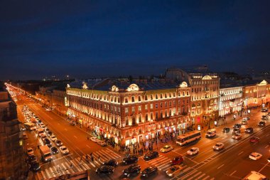 güzel bir gece şehir