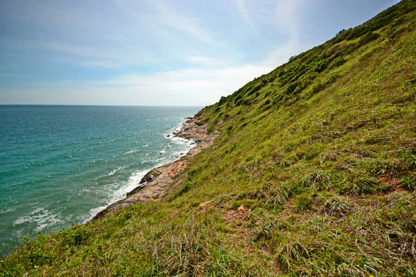 Prachtige zee met blauwe zomer Golf. Zomer zee achtergrond — Stockfoto