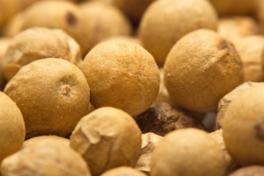 Bir arka plan beyaz biber yakın çekim.