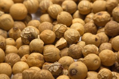 Bir arka plan beyaz biber yakın çekim.