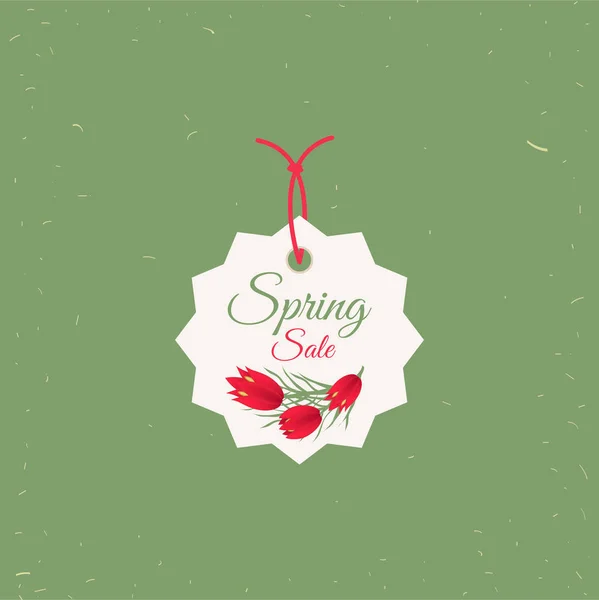 Lente sale label. Banners poster Label design, voucher sjabloon 10 Eps vector, gegroepeerd voor eenvoudige bewerking. Geen open vormen of paden. — Stockvector