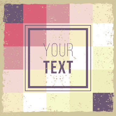 Arka arka plan retro mozaik broşür veya afiş. Vintage yaratıcı kartları. Hipster dokular. Retro desenleri poster, Flayers ve afiş tasarımları için. Şablon.