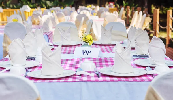 Ziyafet tablo Tay tarzı VIP için görev.