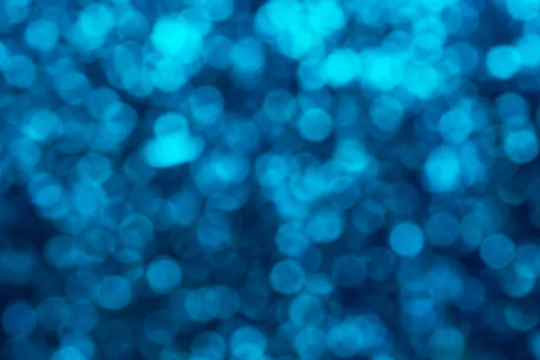 Lusso bokeh sfondo. blu luci di Natale sfondo — Foto Stock