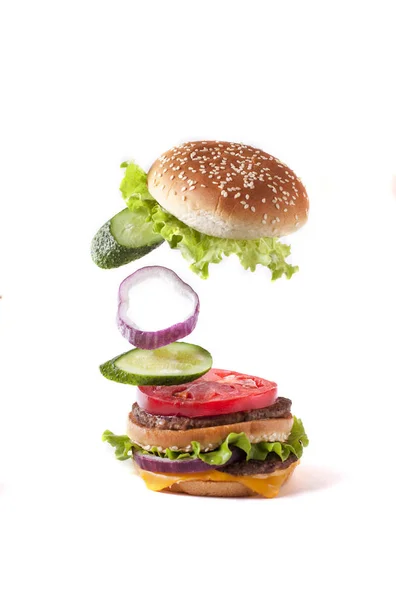 uçan burger ayrılmış