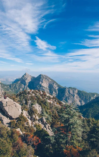 Beleza, paisagem nas montanhas na Turquia — Fotografia de Stock