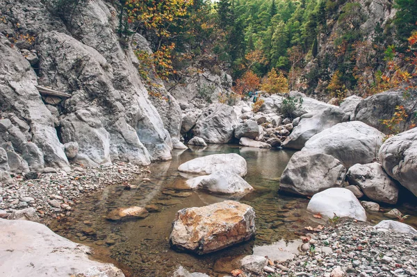 Dağlarda güzel Kanyon — Stok fotoğraf