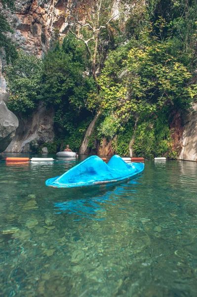 Kayak simple dans le canyon — Photo