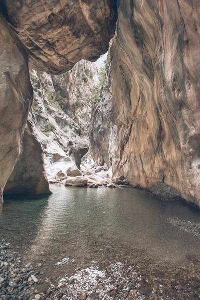 Prachtig uitzicht in de canyon Vence — Stockfoto