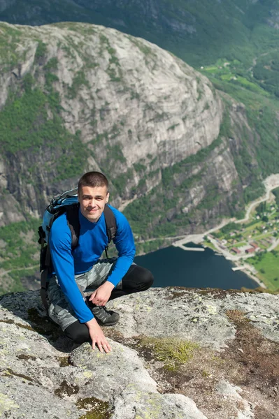 Noruega é o país mais icônico — Fotografia de Stock