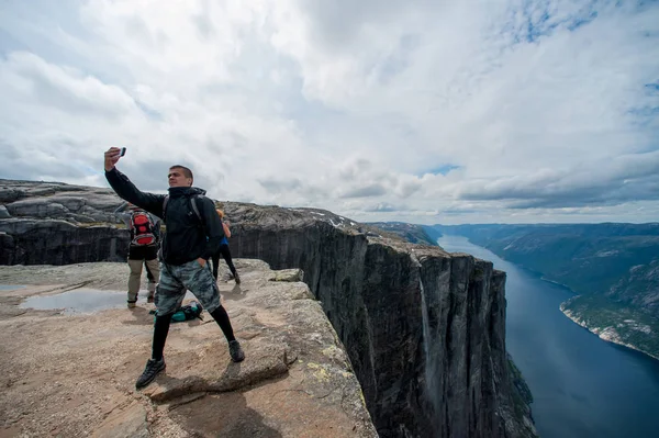 Noruega é o país mais icônico — Fotografia de Stock