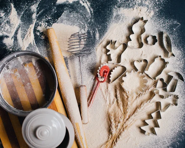 The concept of baking at home — Stock Photo, Image