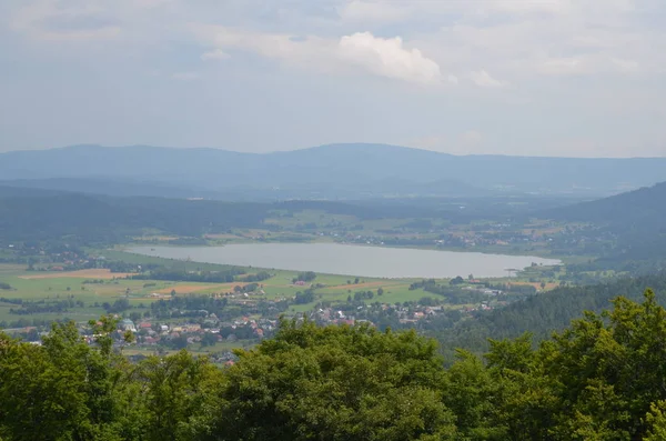 Polonya karkonosze dağlar