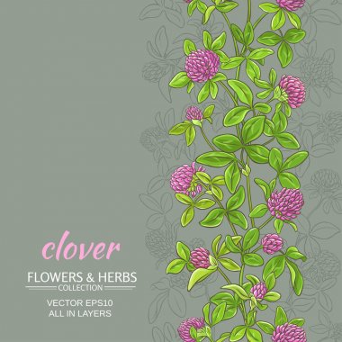 yonca vektör arka plan