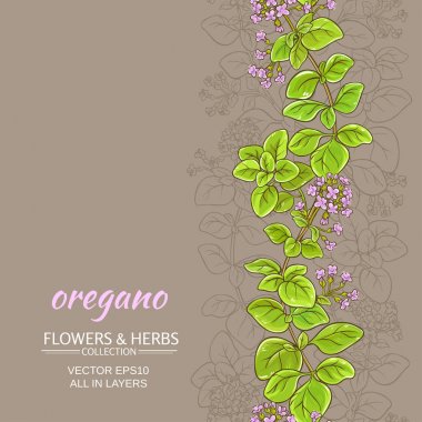 kekik vektör arka plan