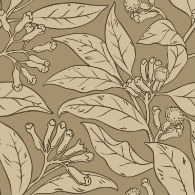 vektör desen karanfil