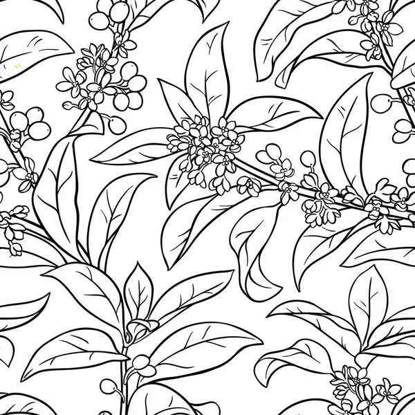 Osmanthus seamless modeli