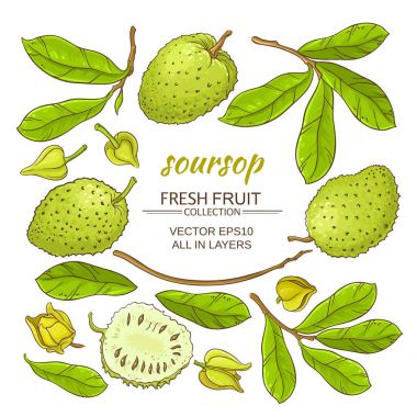 soursop öğeleri kümesi