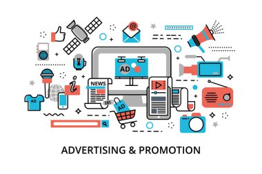 Reklam, pazarlama ve promosyon işlem kavramı
