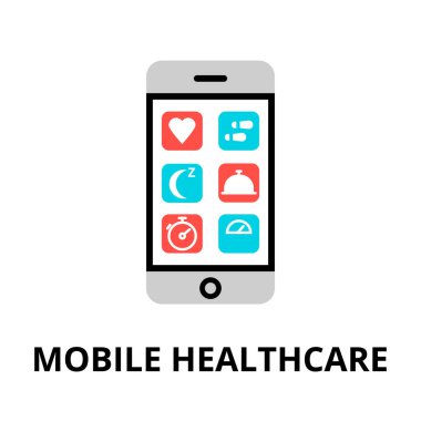 Mobil Sağlık simge kavramı