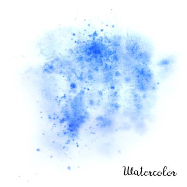 Sulu Boya renkli leke