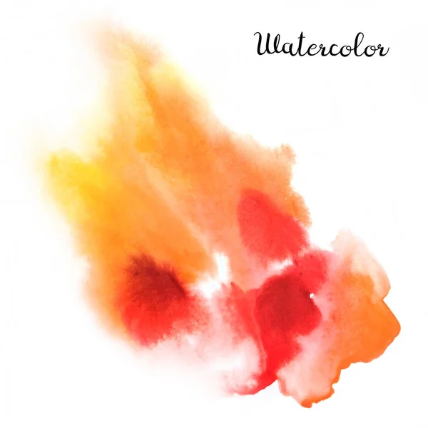 Sulu Boya renkli leke