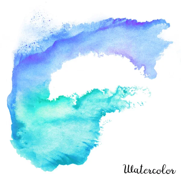 Sulu Boya renkli leke