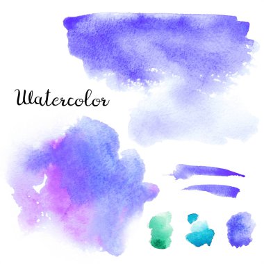 Suluboya nazik lekesi