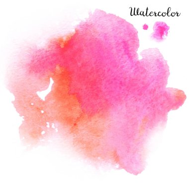 Sulu Boya leke yazıt ile