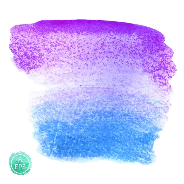 Big watercolor blot — Stock Vector