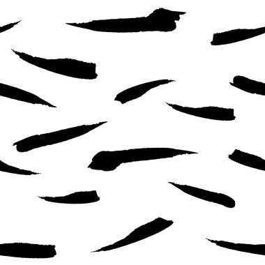 vektör Dikişsiz siyah-beyaz desen 