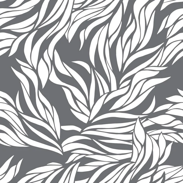 Patrón gris y blanco sin costura vectorial — Vector de stock