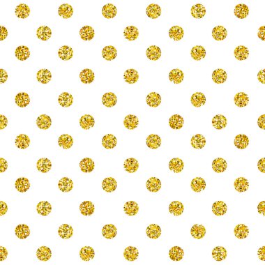 Vektör altın glitter seamless modeli