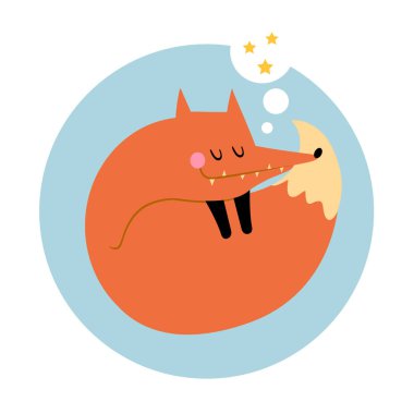 Sevimli vektör Fox 